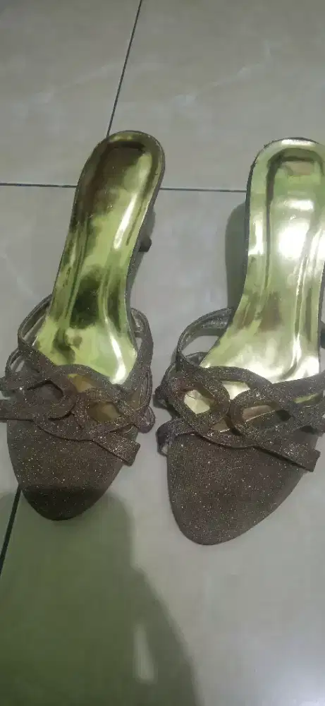 Sandal highheels cwek no 37 tanpa dus