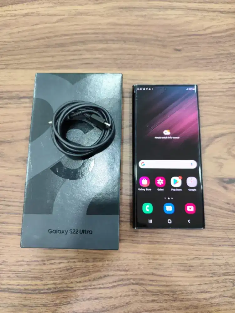 Samsung S22 Ultra 12/512gb fullsheet ori resmi sein