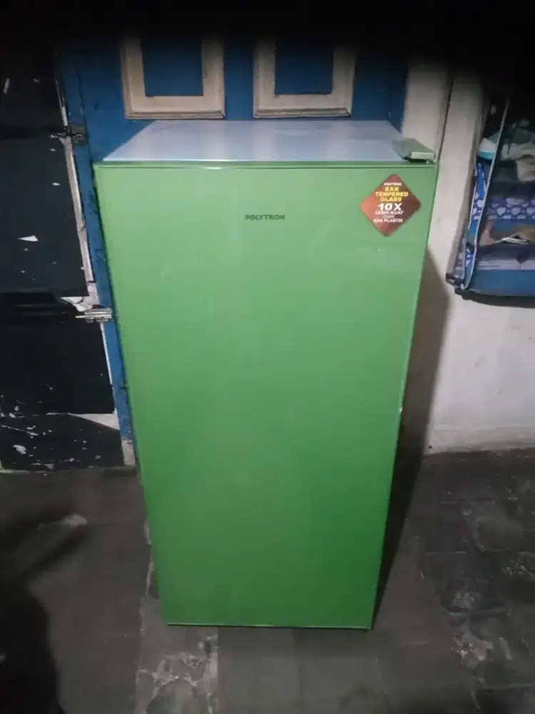 Jual kulkas Toshiba Glacio 1 pintu mesin ori normal bisa diantar