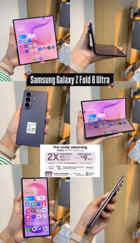 Promo Pre-Order Samsung Galaxy Z Flip8
