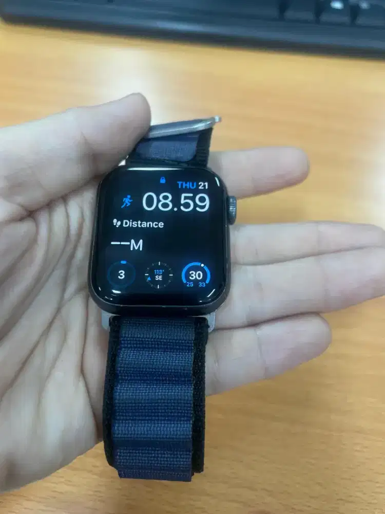Apple Watch Series 6 40mm Space Grey Fullset Original GPS