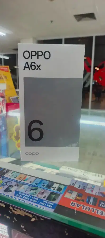 di jual Hp baru oppo A6X RAM 6GB/ROM 128