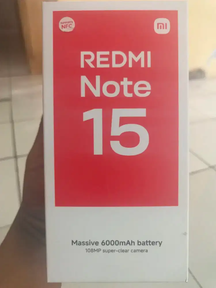 Box HP redmi Note 15 4G
