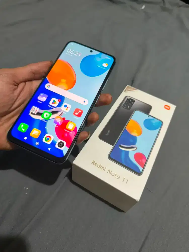 Xiaomi Redmi Note 11 NFC Ram 6+2/128GB Fullset Bagus PAMULANG UNPAM
