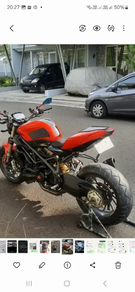 Moge ducati street fighter 848 fp