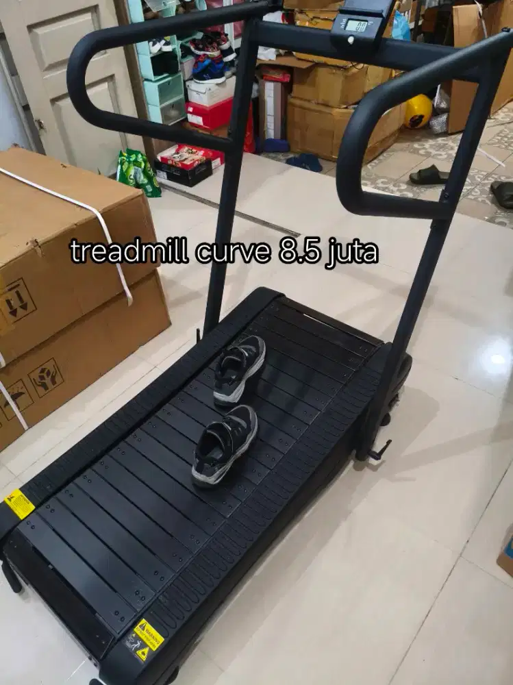 Treadmill curve bukan manual bukan Elektrik