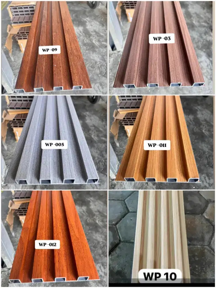 Wpc wallpanel dinding