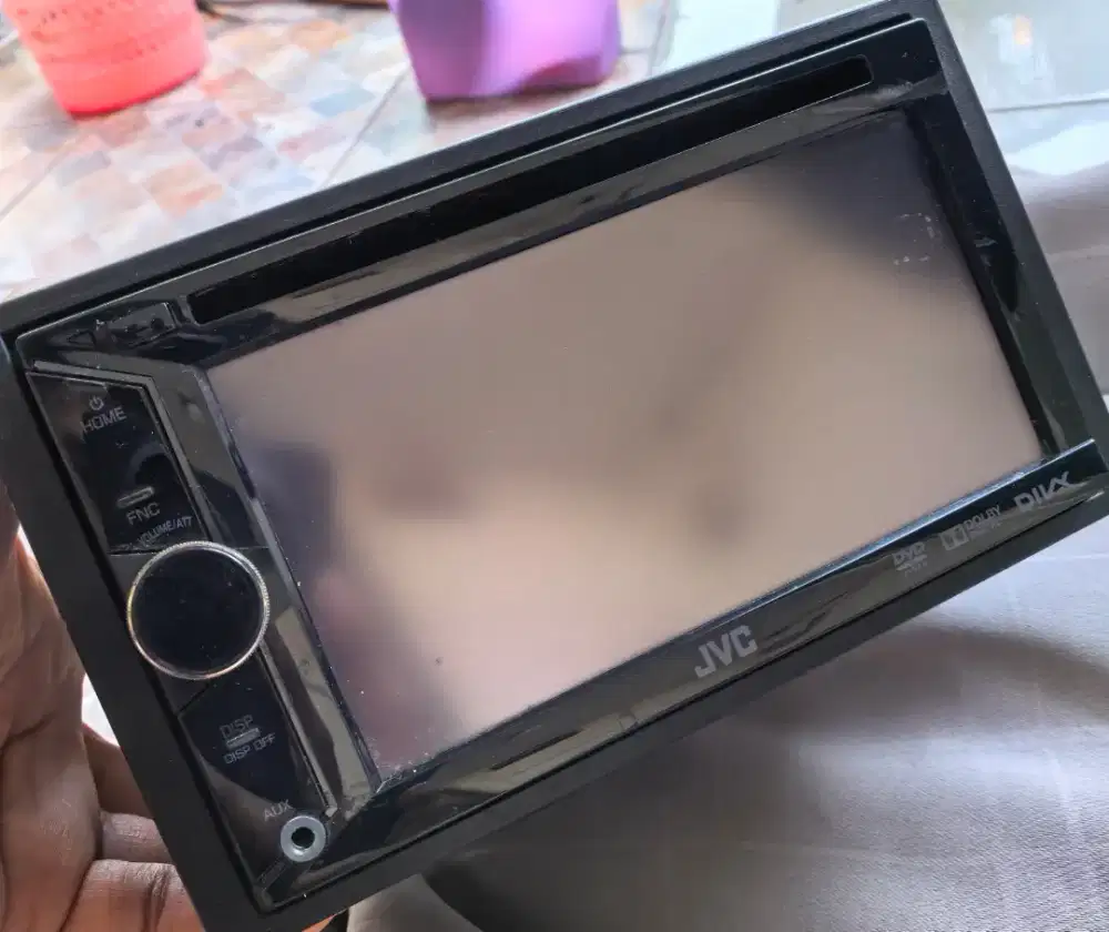 Di jual radio tape mobil JVC bawaan original HRV 2016