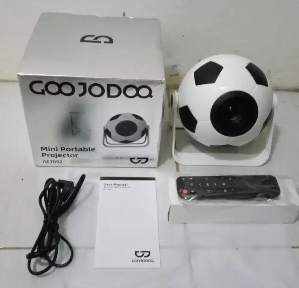 Proyektor goojodoq Android limited edition piala dunia Normal Fullset
