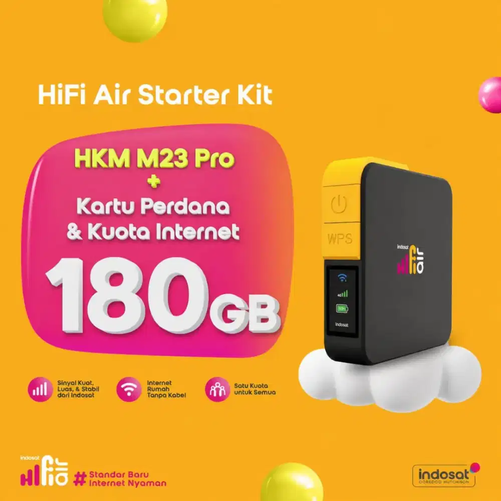 Hifi Air Indosat HKM M23 Pro