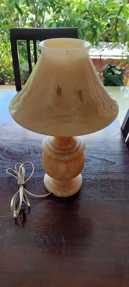 jual lampu hias marmer preloved sesuai gambar