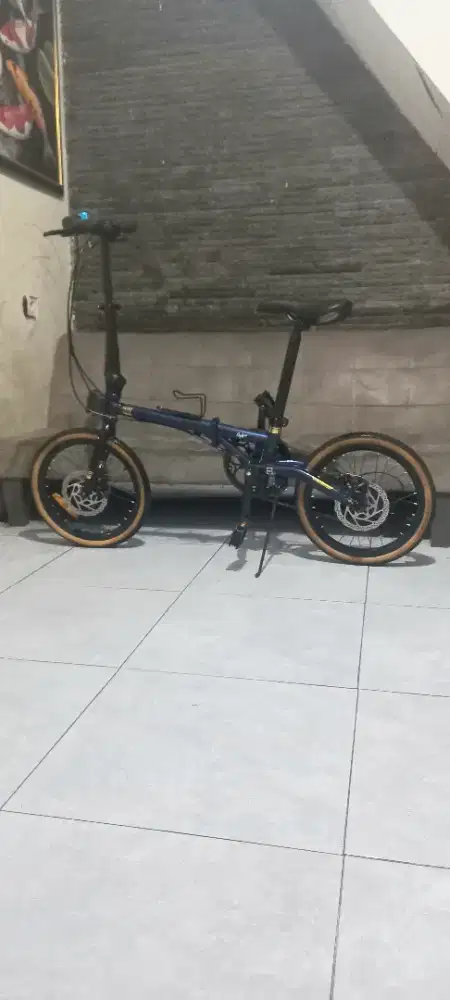 Sepeda Lipat Element Troy 8 speed 16 inch
