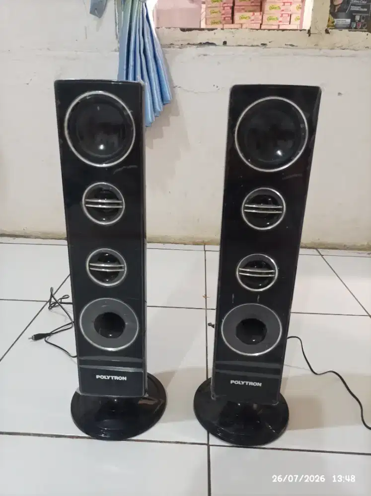 Speaker tower poytron (pasif) sepasang