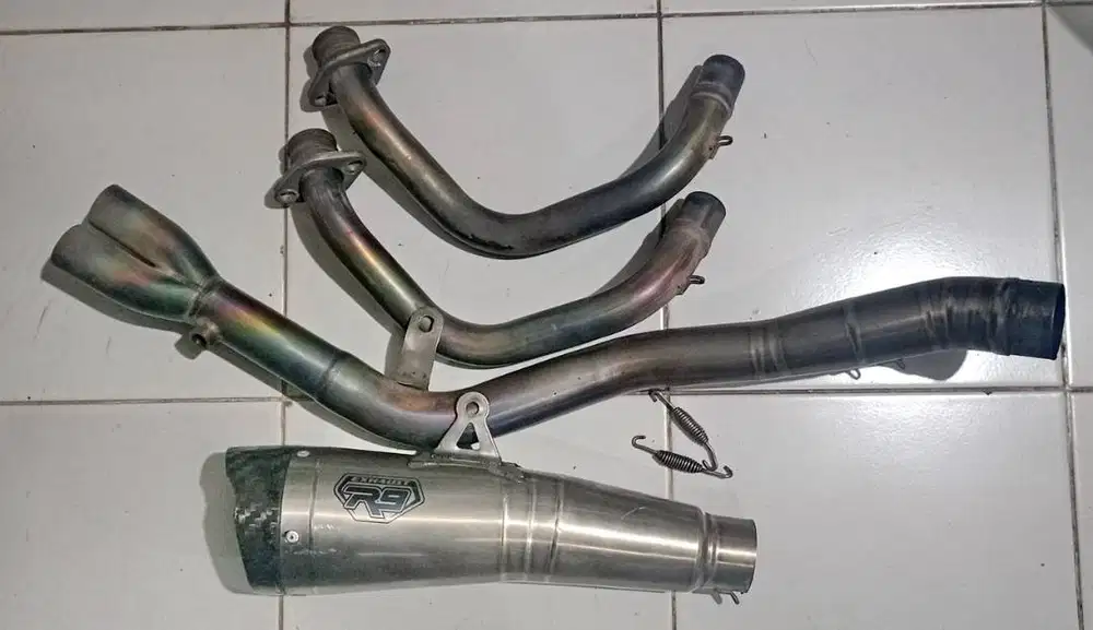 Knalpot Full System R9 H2 Titanium Original Honda CBR 250 RR CBR250RR