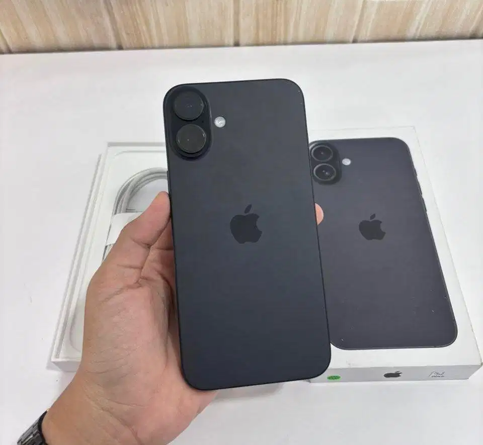 iPhone 16 Plus 128 Gb Black Ex iBox Garansi Panjang