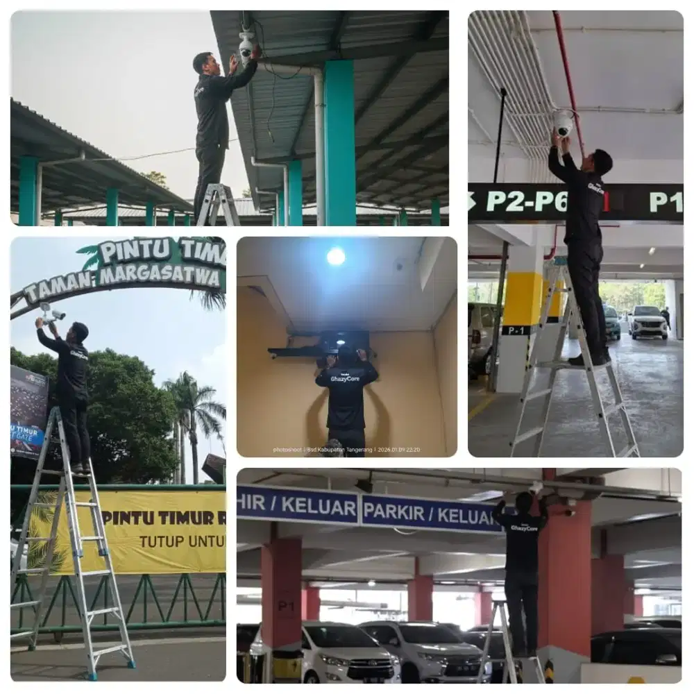 Jasa Tukang Pasang CCTV – Service, Setting Jaringan & Mikrotik