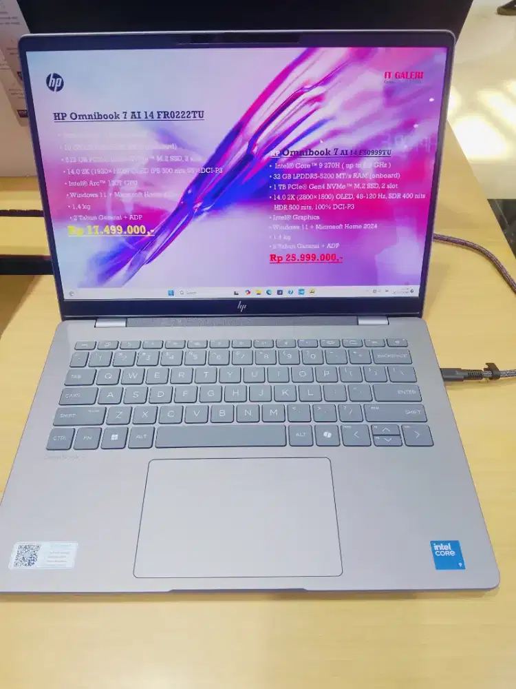 Laptop HP OmniBook 7 AI 14 FS0999TU