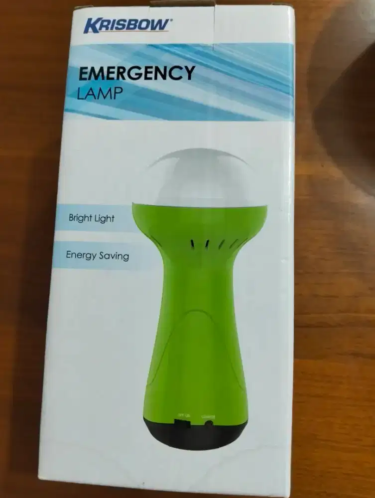 Energy Saving Lamp / Emergency Lamp Krisbow