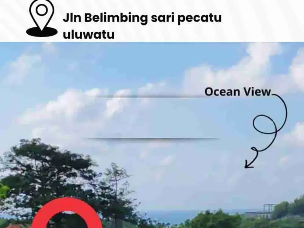 DIJUAL CEPAT TANAH LOKASI PREMIUM DENGAN OCEAN VIEW PECATU