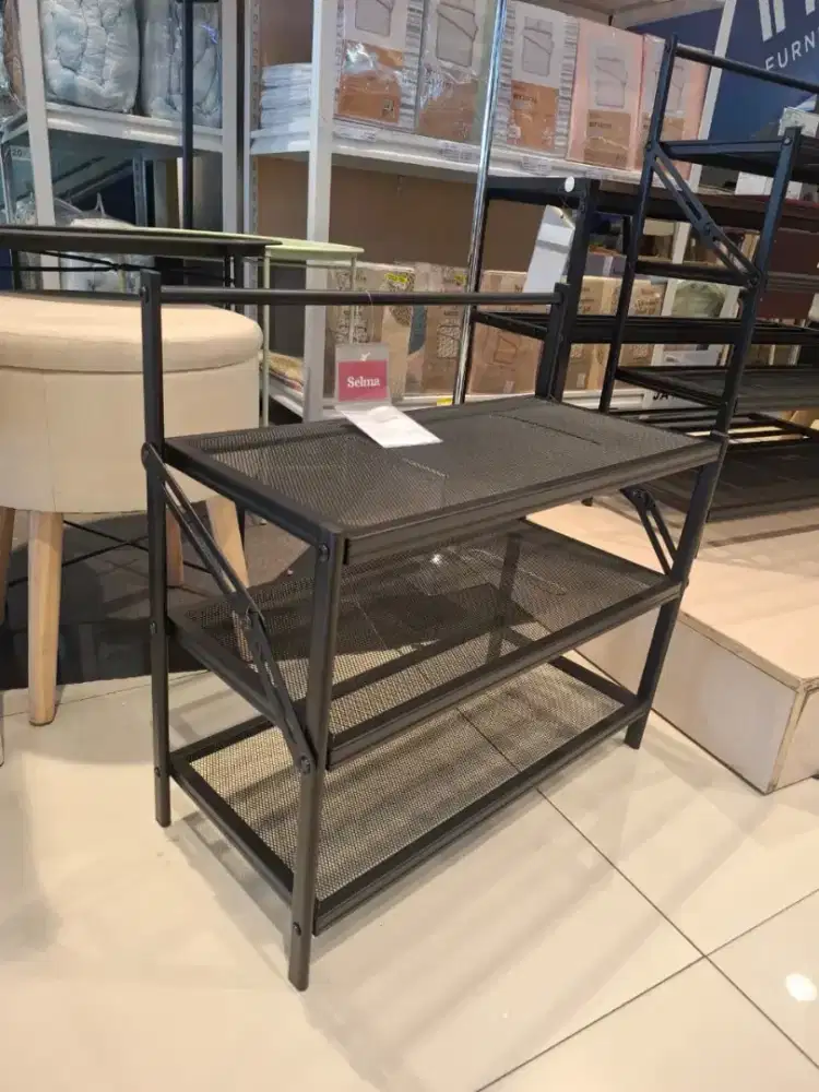 RAK SEPATU BESI LIPAT 100RIBUAN