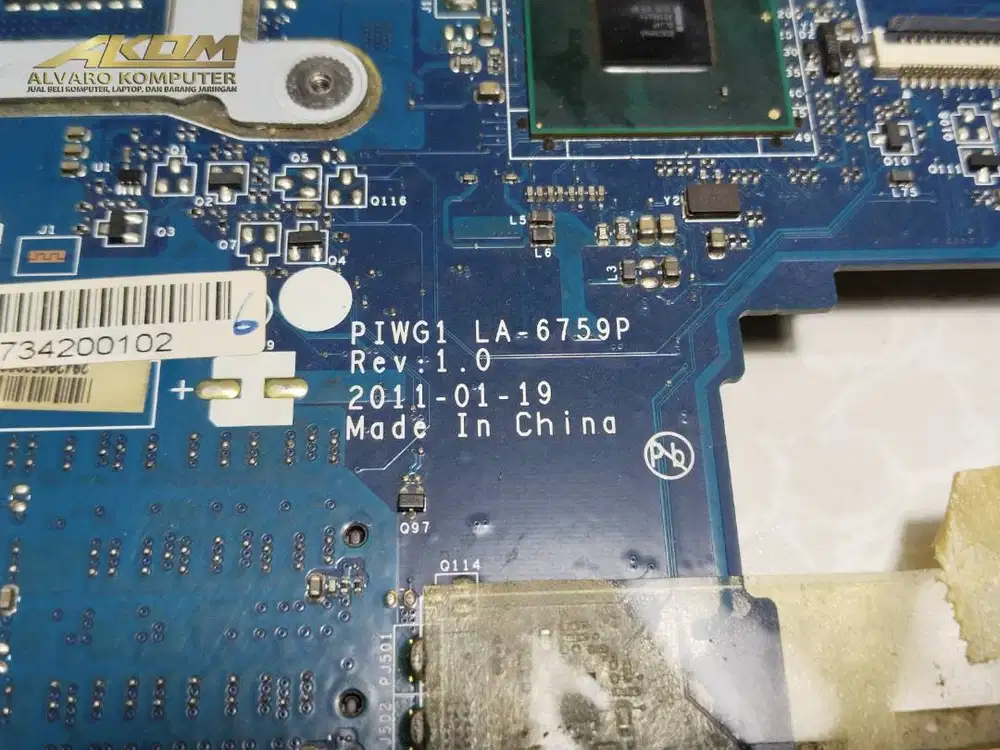 Motherboard Laptop Lenovo G470 Mobo Laptop Lenovo G470