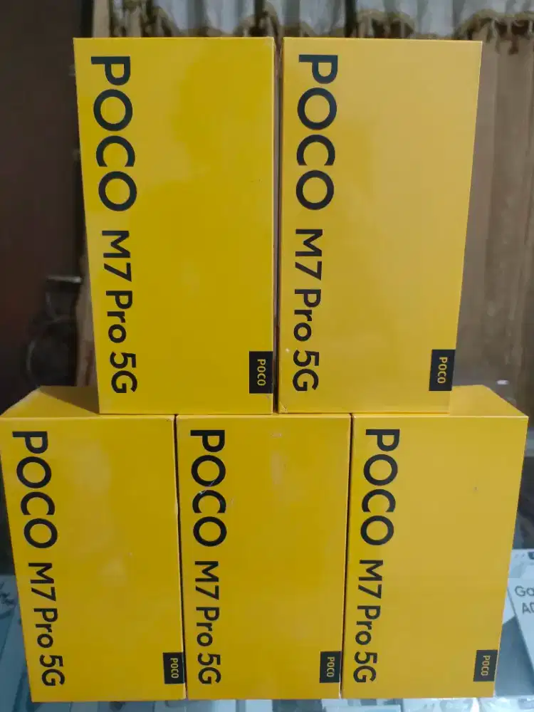 New Poco M7 Pro 5G Ram 8/256 GB Garansi Resmi 1 Tahun