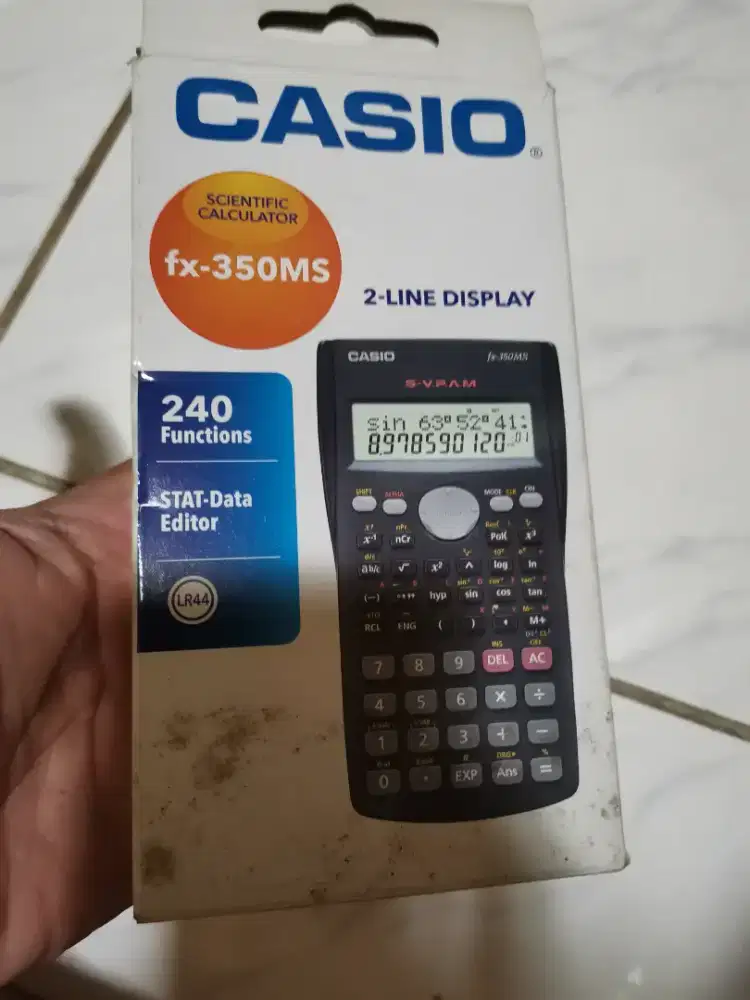 Dijual cepat kalkulator Casio fx-350MS