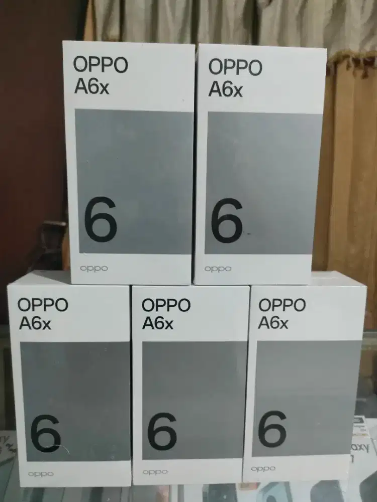 New Oppo A6X Ram 6/256 GB Garansi Resmi 1 Tahun