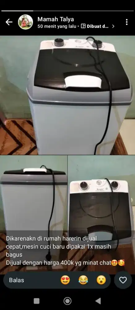 Yukkmesin cuci normal