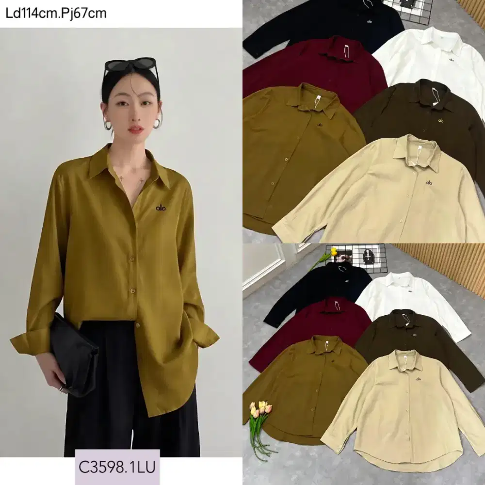 Kemeja Oversize Alo