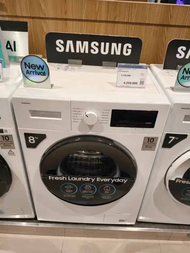 SAMSUNG WM FRONT LOAD 8KG