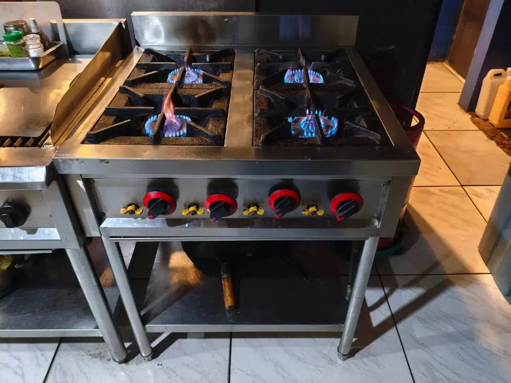 Kompor / Stove 4 Burner 75 High Pressure 74x71x86cm