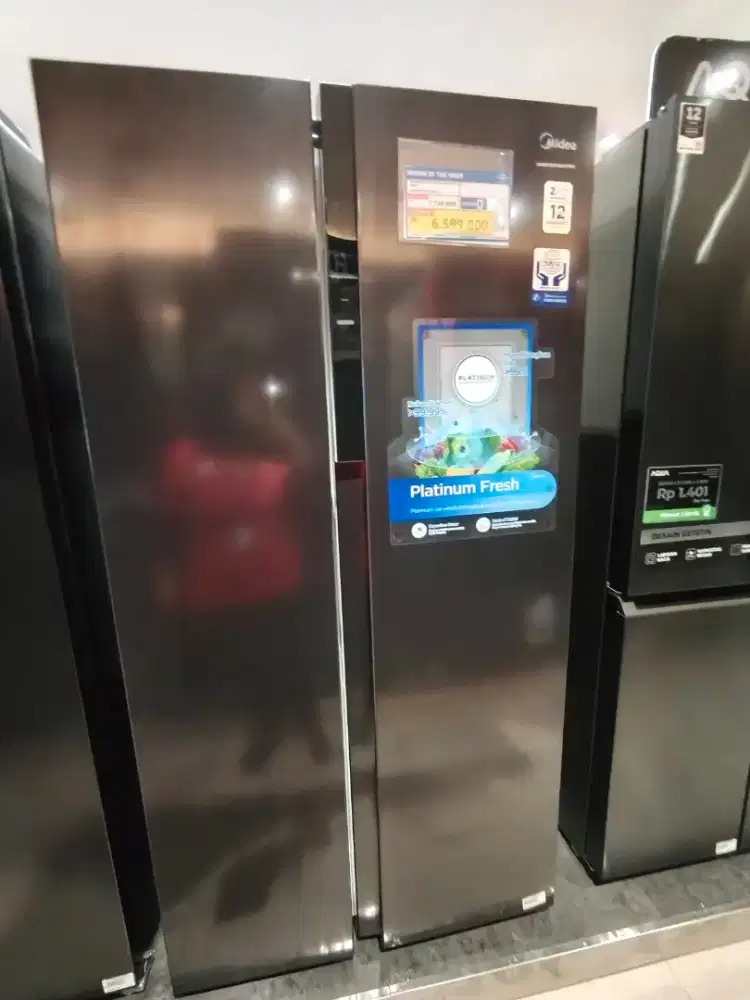 CICILAN MIDEA REFRIGERATOR SBS