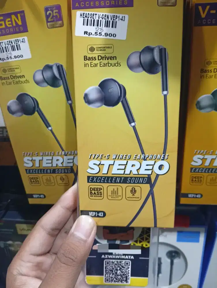 HEADSET V-GEN VEP 1-43 l ATLANTIS DAHSYAT