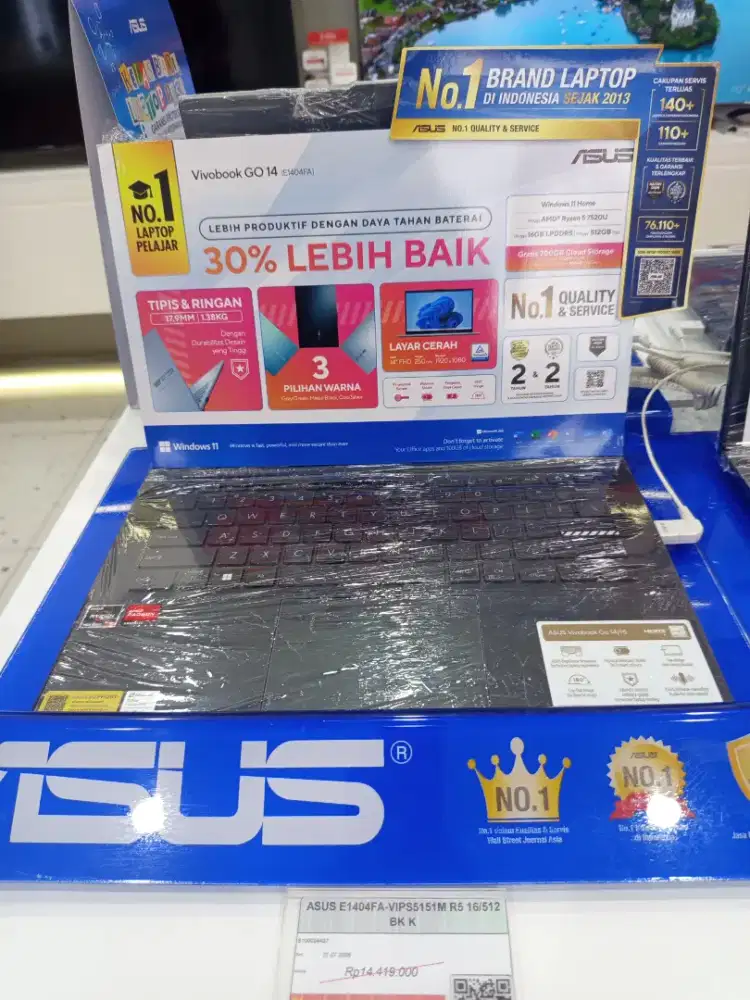 Laptop ASUS Termurah Cukup KTP Saja