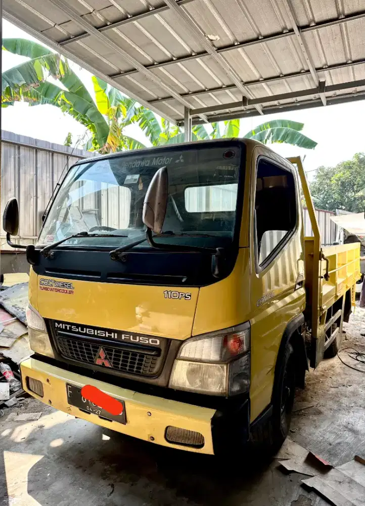 Mitsubishi Colt Diesel Engkel bak 3way th 2012 full orisinil antik