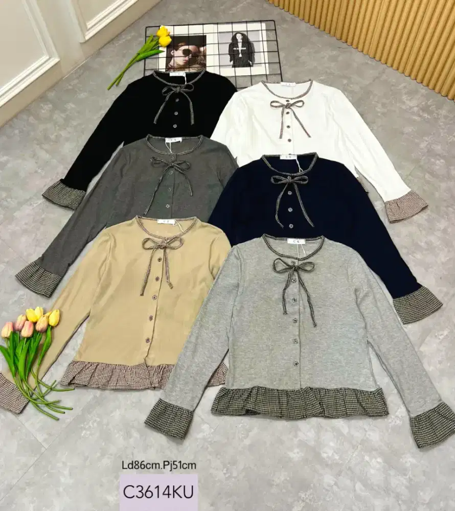 Baju vibes korean + gemes + elegan