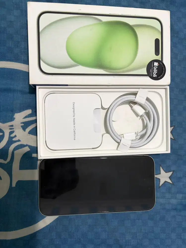 Iphone 15 128GB sage cilandak