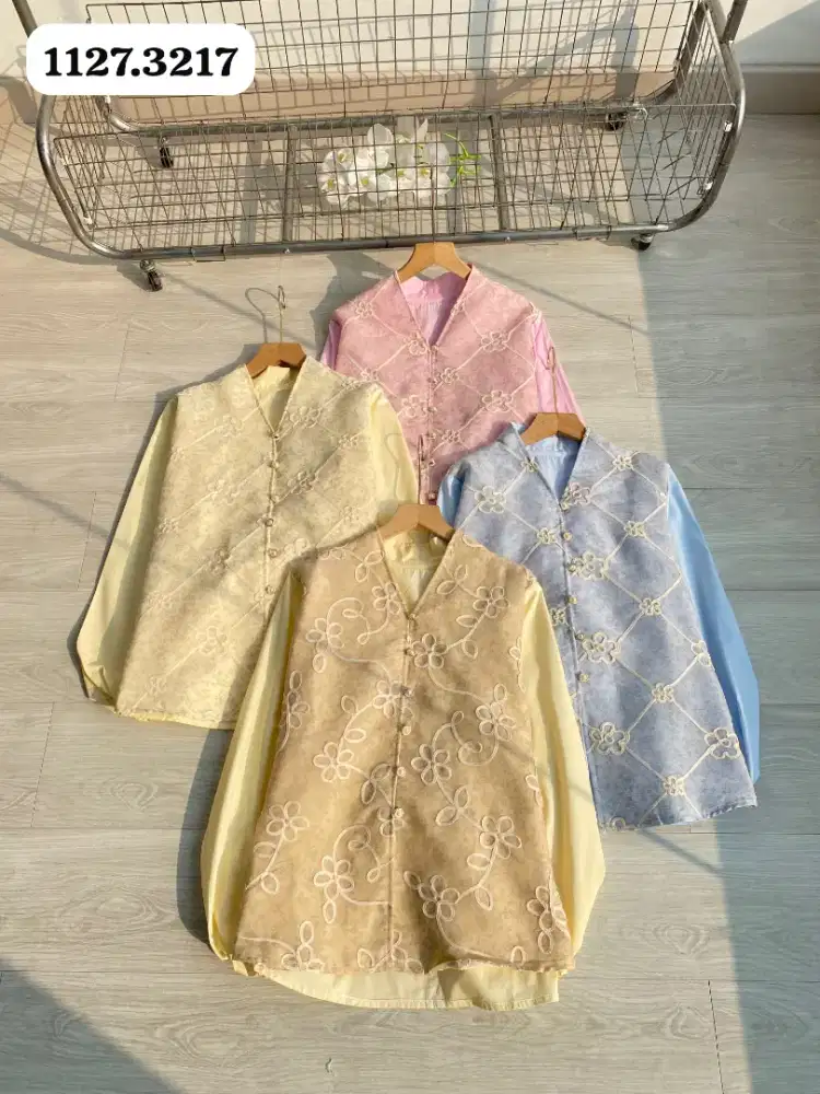 kemeja vibes korean modern + elegant + soft