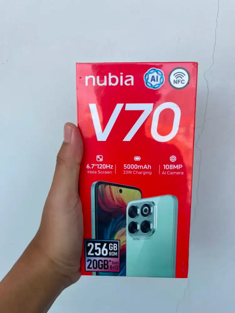 ZTE Nubia V70 8/256GB - Barang New