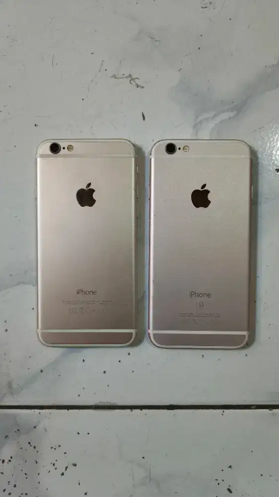Jual hp iPhone 6 dan 6s kondisi rusak, buat bahan.
