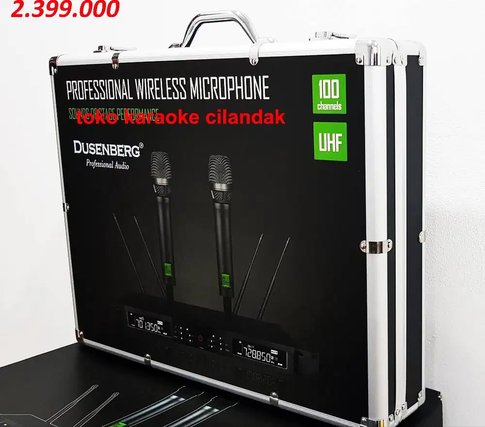 mickrophone wirless satu paket