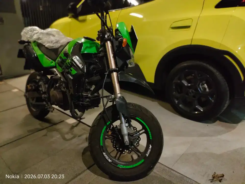 KSR Pro Odo 800 Perak Asli Record Kawasaki