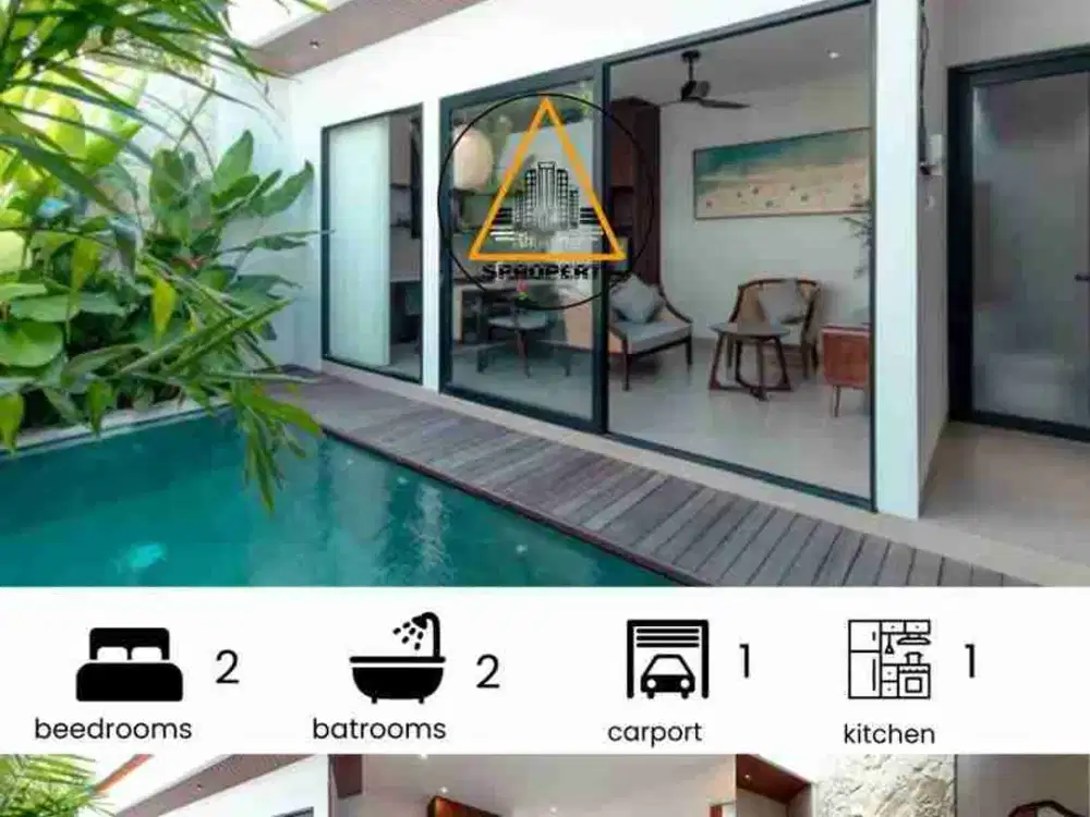 villa for sale Lokasi premium dengan akses cepat ke berbagai fasilitas Pantai Jimbaran