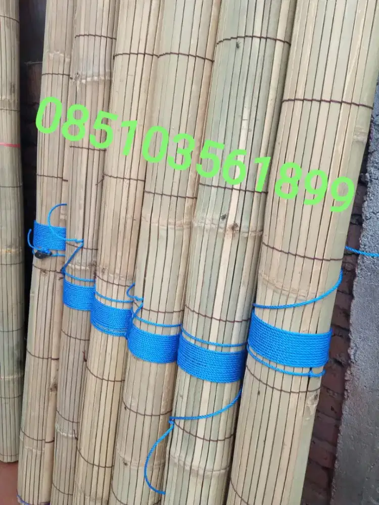 Tirai bambu free ongkir