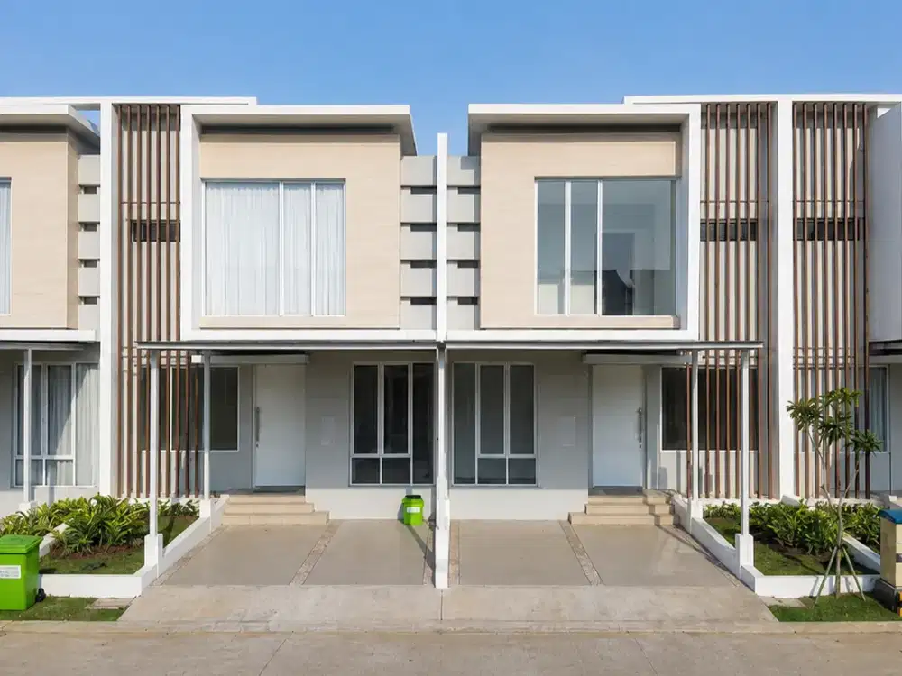 Rumah 2lt 7x15 105m type 3KT Cluster Yarra JGC Jakarta Garden City
