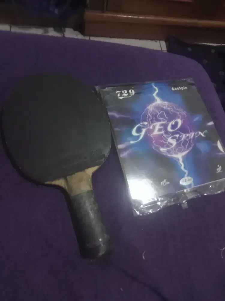 Bet tenis meja dan karet baru jual murah
