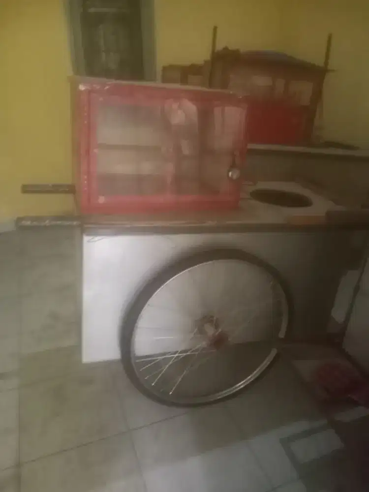 Jual gerobak bekas baso cuanki