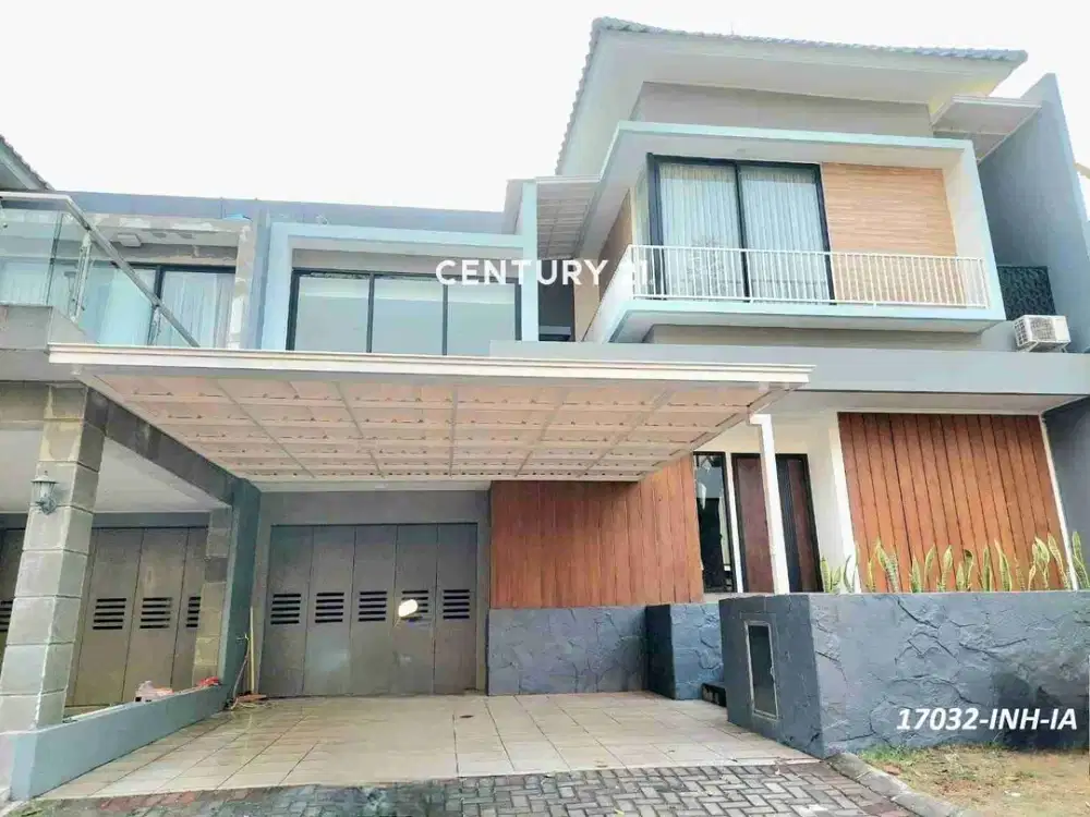 Disewakan rumah cantik siap huni semi furnished di area premium sektor 7 Bintaro