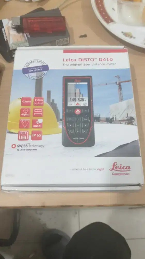 Meteran Leica DISTO D410 Kamera